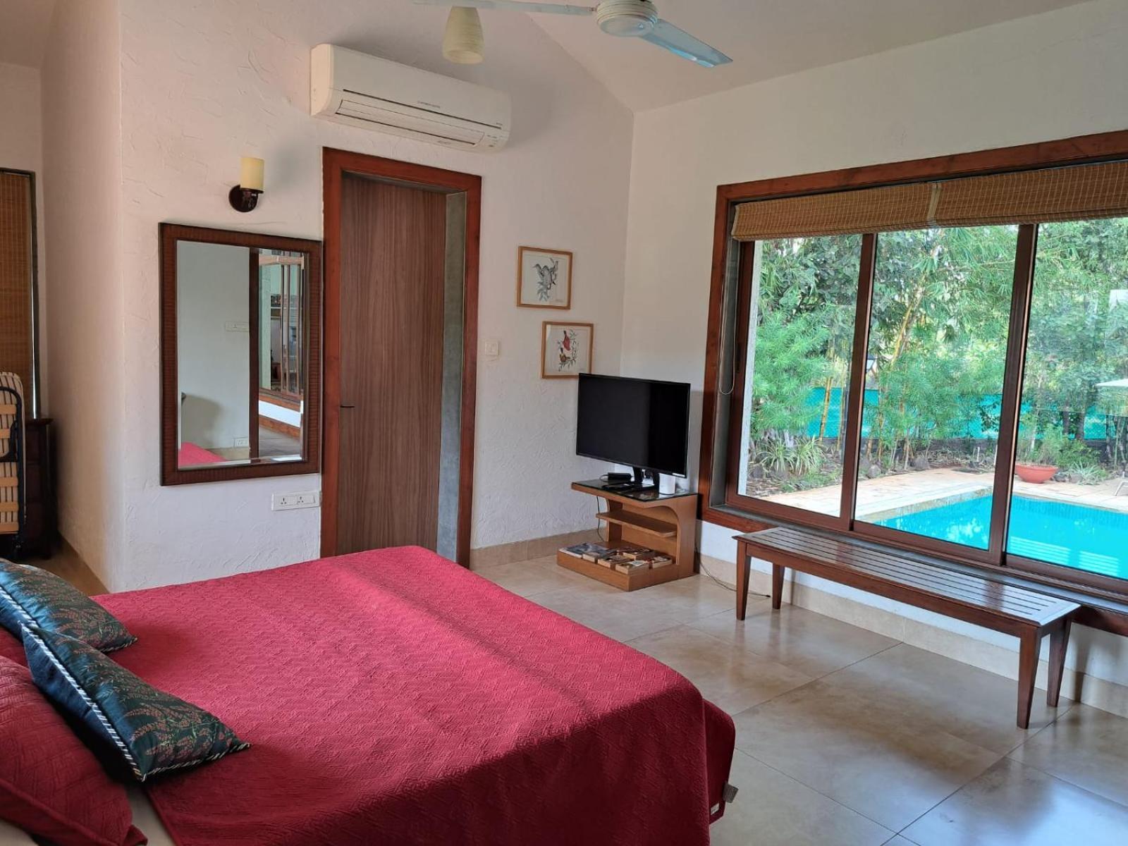 Casa Blanca 3Bhk W/Pool Near Mandwa, Alibaug Villa Alībāg Exterior foto