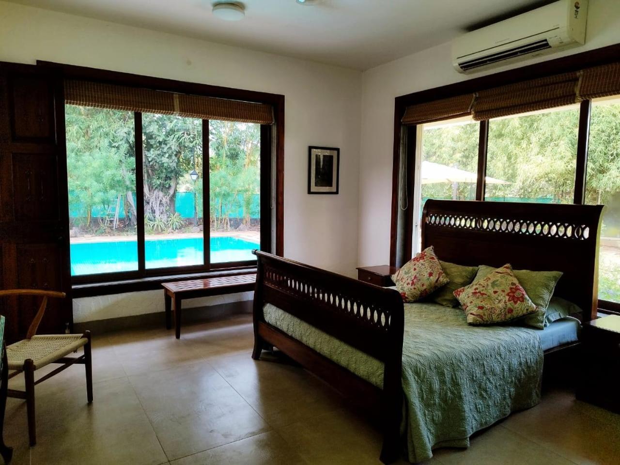 Casa Blanca 3Bhk W/Pool Near Mandwa, Alibaug Villa Alībāg Exterior foto