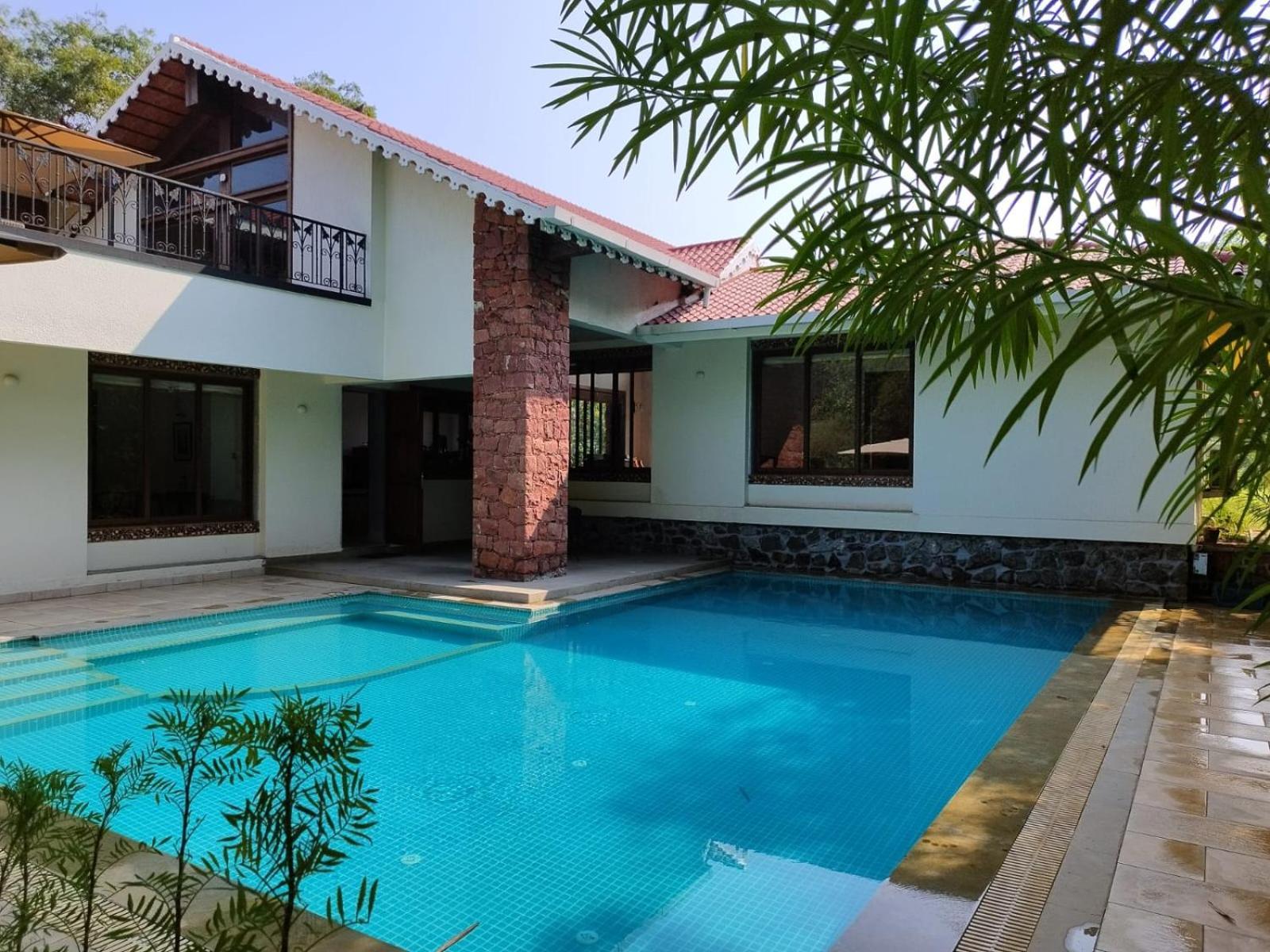 Casa Blanca 3Bhk W/Pool Near Mandwa, Alibaug Villa Alībāg Exterior foto