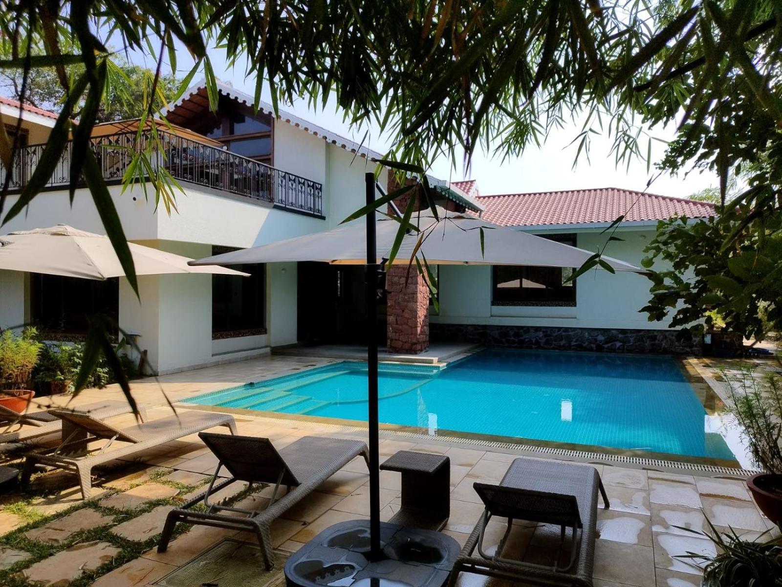 Casa Blanca 3Bhk W/Pool Near Mandwa, Alibaug Villa Alībāg Exterior foto